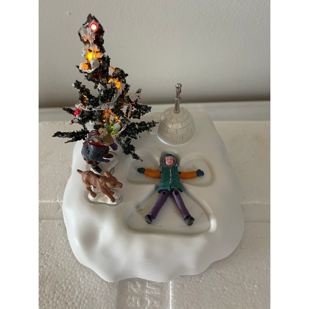 Lemax Animated ANGEL'S WINGS Snow Angel Accessory